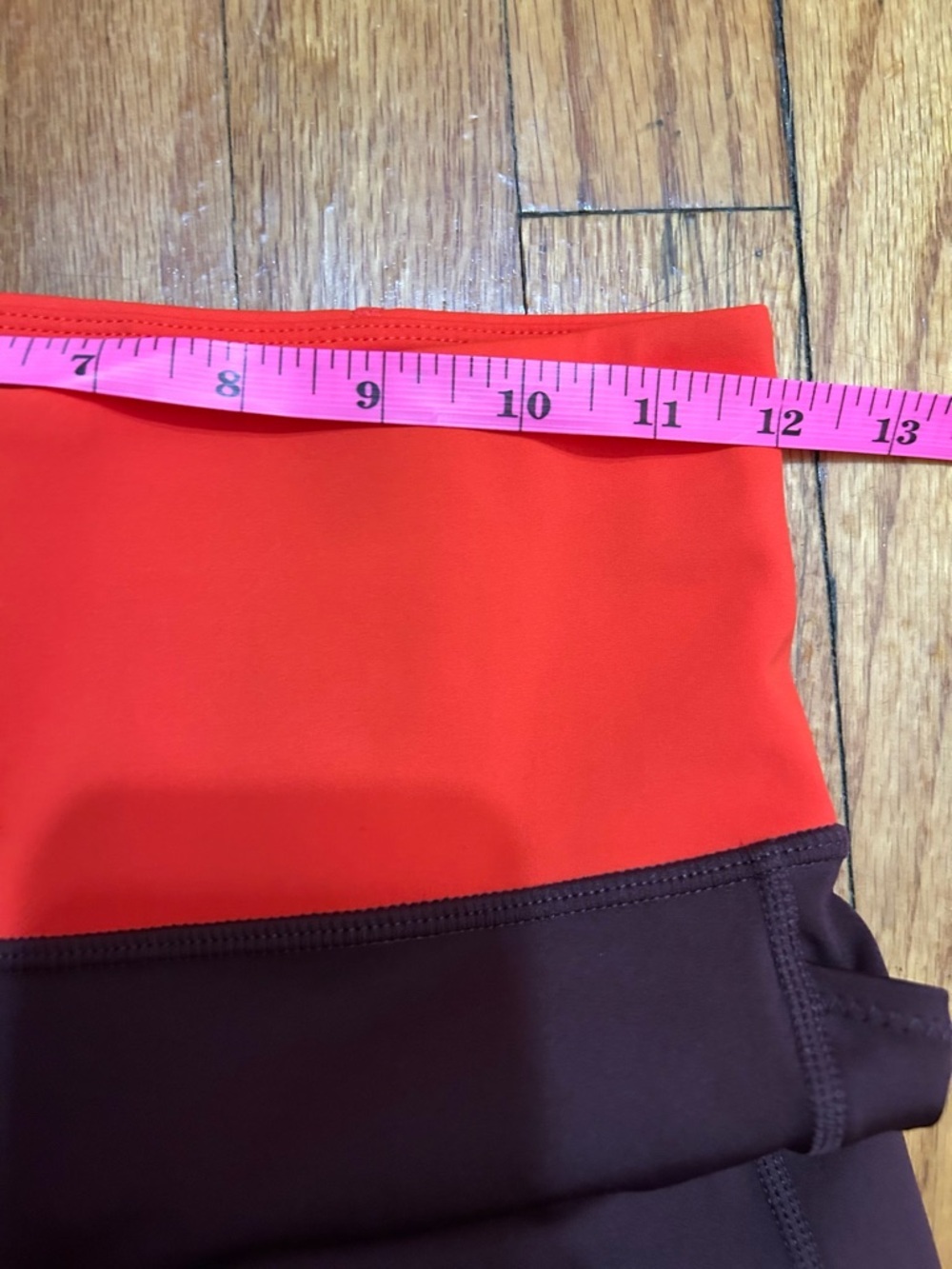 Athleta Leggings Tenacity 7/8 Powerlift Burgundy/Red Torch Size Small - Picture 6 of 9